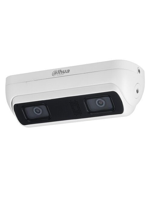 IP kamera 4MP AI, 3D, H.265, 2 objektyvai 2.0mm ir 2.8mm. 108°, 25fps