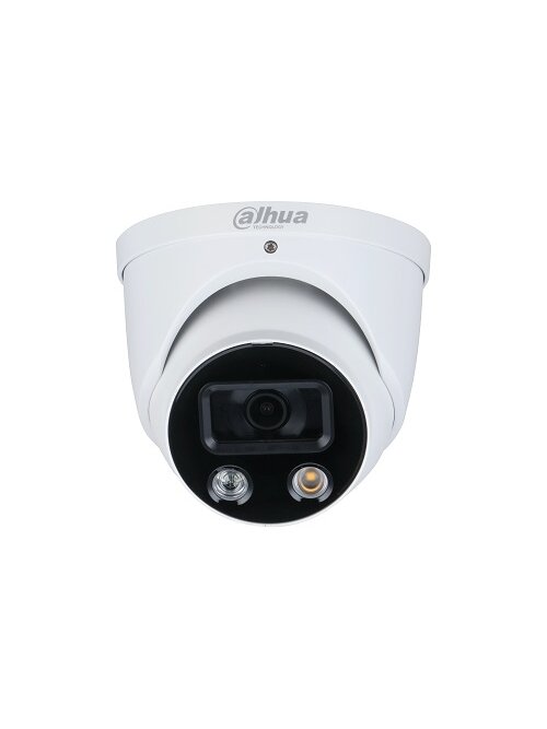 IP kamera HDW3449H-AS-PV-S3 3.6mm. 4MP FULL-COLOR. IR+LED pašvietimas iki 30m. 3.6mm 82°. SMD, IVS