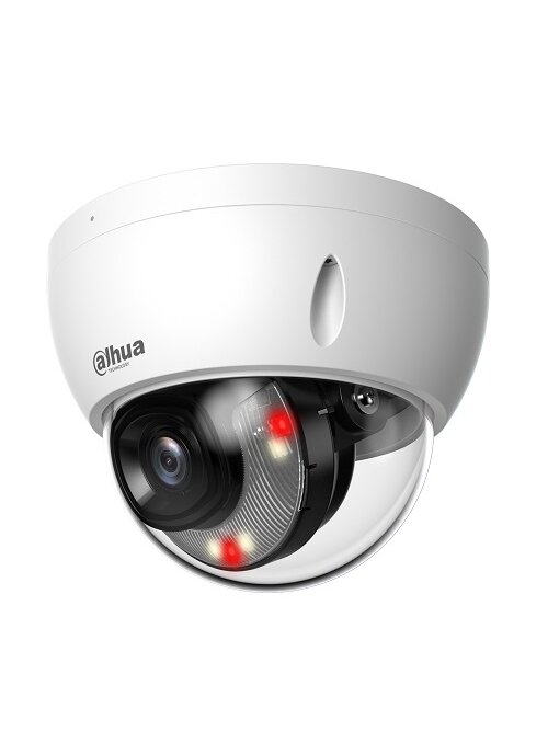 IP kam.kupol. 6MP 1/2.7” CMOS, 2.8mm.112° F1.6, 20-25fps, IR+LED 30m., WDR, IVS, IP67, IK10,MIC