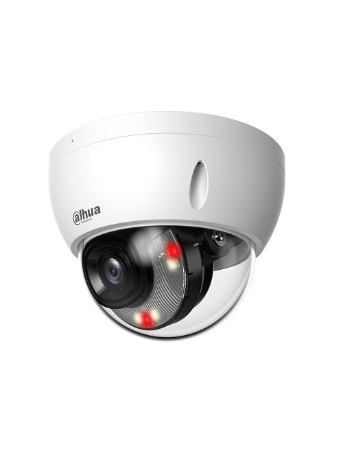 IP kam.kupol. 8MP 1/2.7” CMOS, 2.8mm. 110° F1.6, 20-25fps, IR+LED 30m., WDR, IVS, IP67,MIC