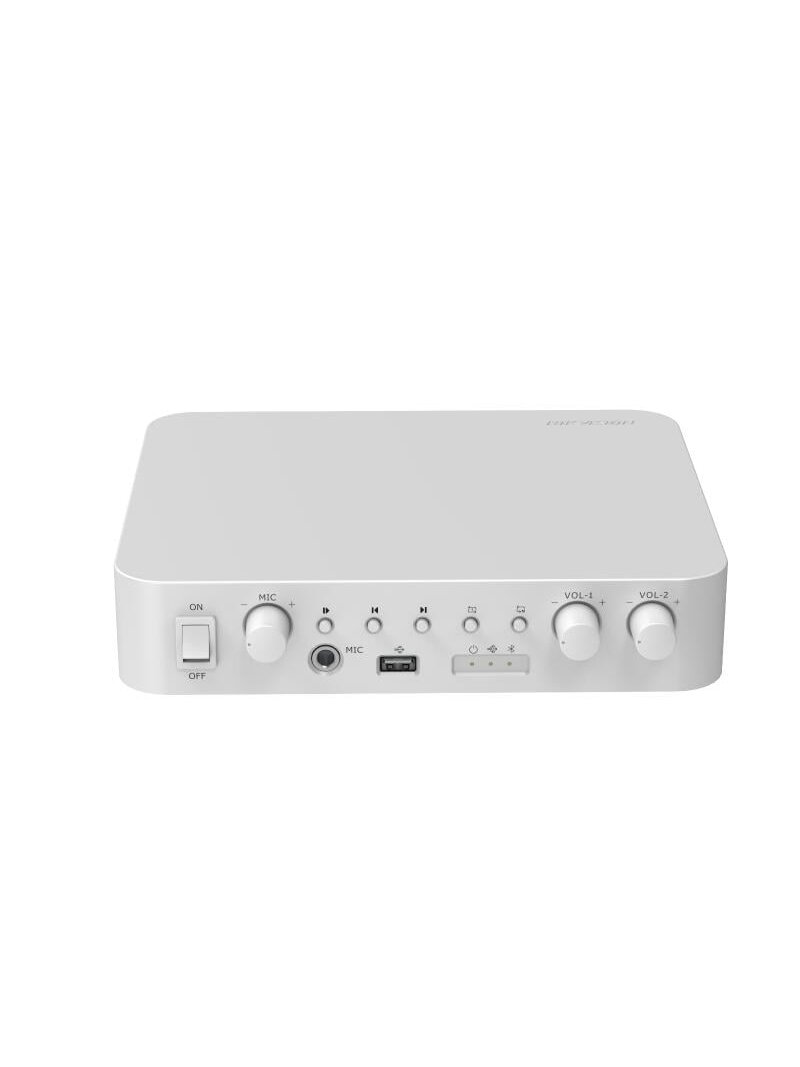 IP stiprintuvas Hikvision DS-QAE1A80G1-VB (80W, Bluetooth, USB) IP stiprintuvas Hikvision DS-QAE1A80G1-VB (80W, Bluetooth, USB)