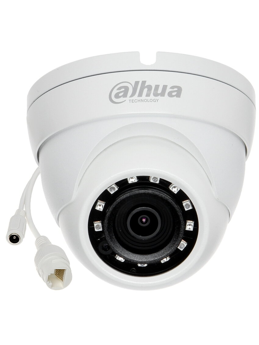 IP kamera Dahua Dome IPC-HDW1230S-0280B-S5 2.8mm (2MP, 104°, IR 30m, H.265, IP67)