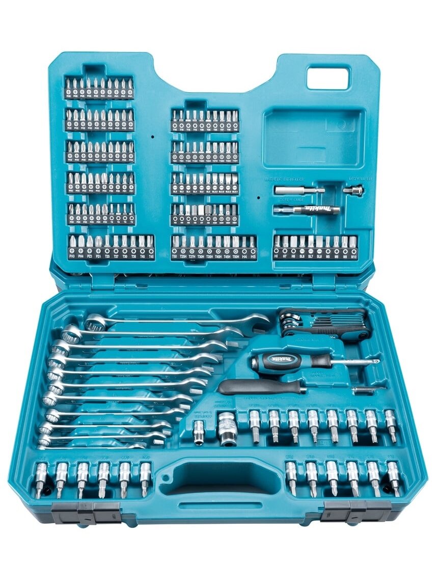 Įrankių komplektas Makita E-10883 (221 vnt)