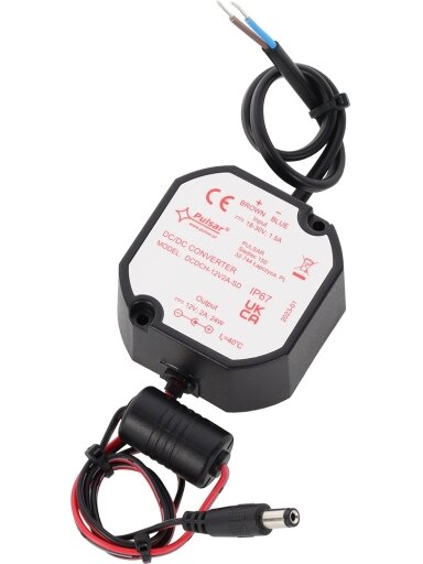 Įtampos keitiklis Pulsar DCDCH (2A/12V)