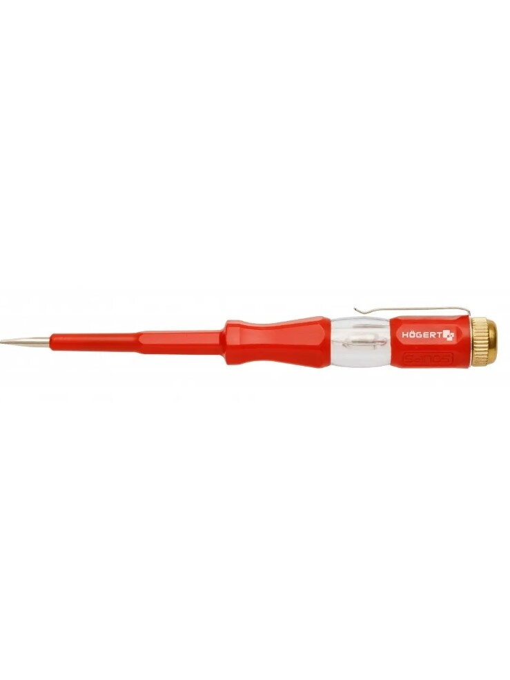 Įtampos testeris HOGERT HT1S982 (100-250V, 140mm) Įtampos testeris HOGERT HT1S982 (100-250V, 140mm)