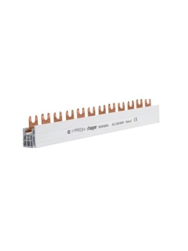Izoliuota sujungimo šyna Hager KDN380A (3P, 12 mod., 16mm)