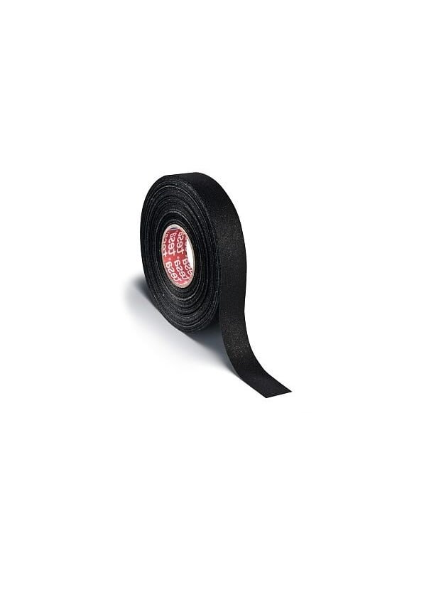 Izoliuojanti tekstilinė juosta TESA (juoda) 25m x 19mm 51006-00000-00