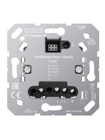 Jungiklis relė JUNG 1701SE (LED 500W) Jungiklis relė JUNG 1701SE (LED 500W)