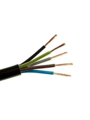 Kabelis H05RR-F 5x2.5mm2 Elpar (1 m.)