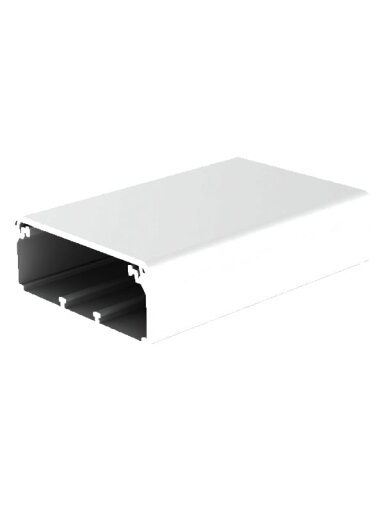 Kabelių lovelis Kopos EKE 140X60_HD (baltas, 140×60 mm, 2 m, su apsaugine plėvele)