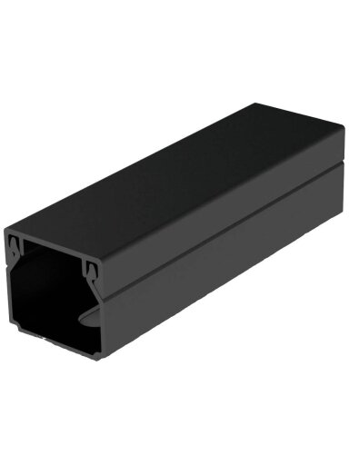 Kabelių lovelis Kopos LHD 20X20_FD (juodas, 20×20 mm, 2 m, atsparus UV, su apsaugine plėvele)