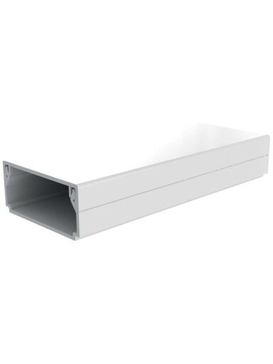 Kabelių lovelis Kopos LHD 40X20_HD (baltas, 40×20 mm, 2 m, su apsaugine plėvele)