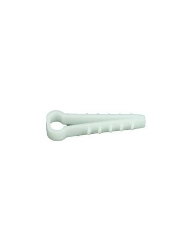 Kaištis apkabėlė 2x2,5mm Pawbol H.7311 (100 vnt, baltas)