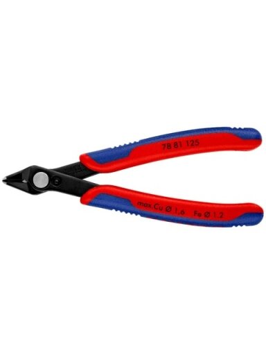 Kandyklės laidams Knipex 78 81 125 (0.2–1.6mm)