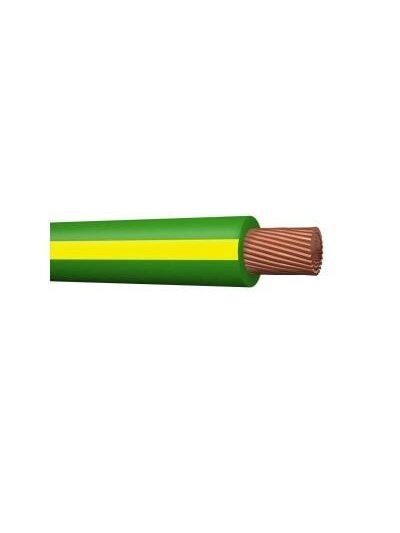 Kabelis MKEM-HF C Pro 1x6 (1m., geltonai/žalias)