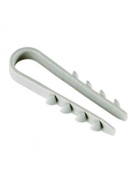 Kaištis BP apkabėlė 3-13mm Baltplast (100 vnt, balta)