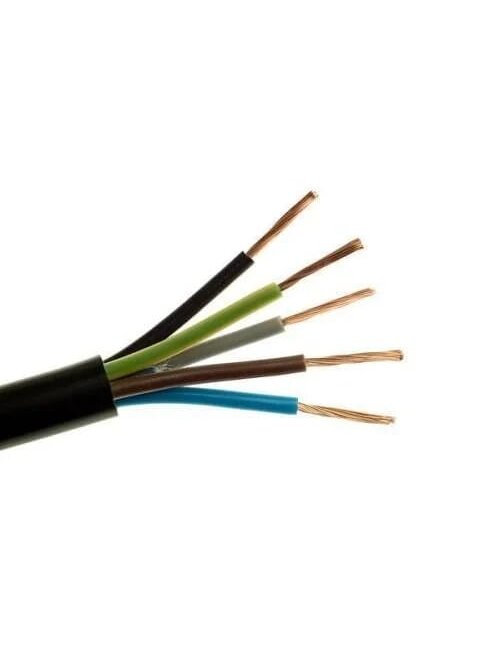 Kabelis H05RR-F 5x4mm2 Elpar (1 m.)