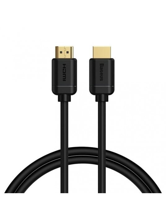 Kabelis HDMI-HDMI BASEUS CAKGQ-E01 (8.0m, HDMI 2.0, juodas, 4K 60Hz) Kabelis HDMI-HDMI BASEUS CAKGQ-E01 (8.0m, HDMI 2.0, juodas, 4K 60Hz)