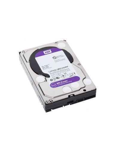 Kietas diskas WD Purple WD121PURX-78 Hikvision Surveillance 12 TB
