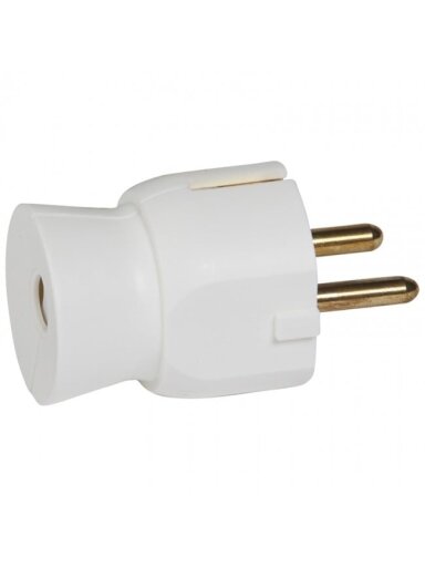 Kištukas Legrand 050315 (baltas, laidas tiesiai, 16A, 250V)