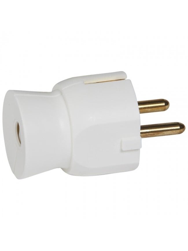 Kištukas Legrand 050315 (baltas, laidas tiesiai, 16A, 250V) Kištukas Legrand 050315 (baltas, laidas tiesiai, 16A, 250V)