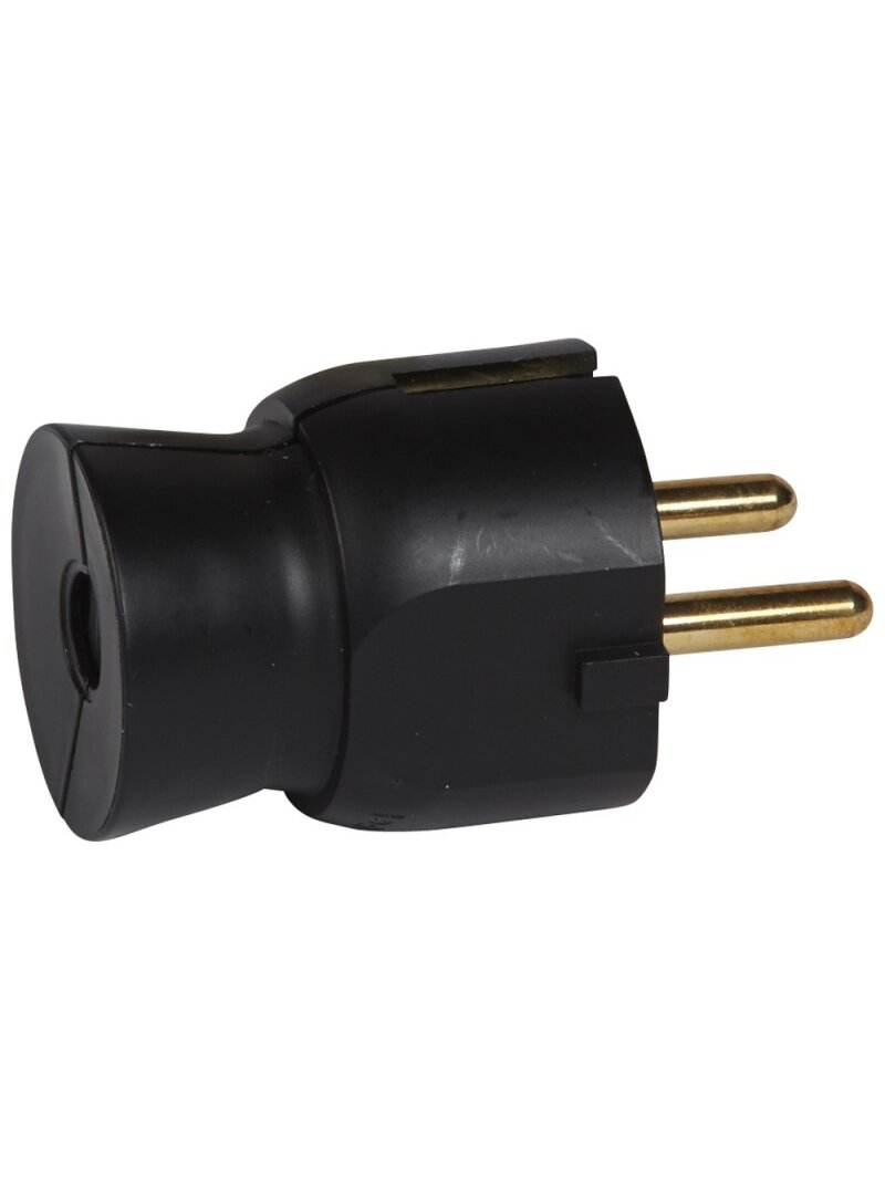 Kištukas Legrand 050177 (juodas, laidas tiesiai, 16A, 250V) Kištukas Legrand 050177 (juodas, laidas tiesiai, 16A, 250V)
