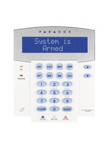 Klaviatūra Paradox K641LX su RTX3 imtuvu