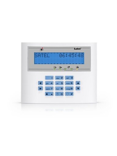 Klaviatūra SATEL INT-KLCDL-BL (Balta)