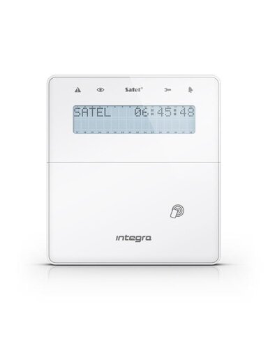 Klaviatūra SATEL INT-KLFR-W (Juoda)