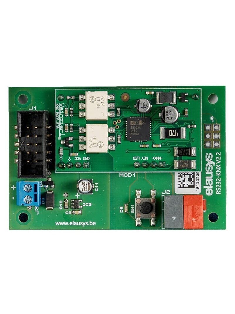 KNX sąsaja Paradox EVO centralėms (RS232 komunikacija per PRT3 modulį)
