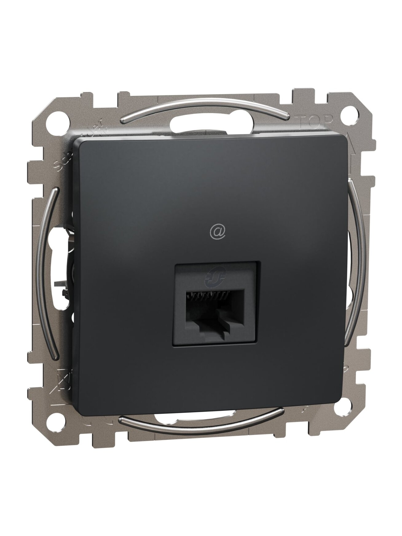 Kompiuterinis lizdas 1xRJ45 UTP Cat6 Schneider Electric Sedna Design SDD114461 (antracitas) Kompiuterinis lizdas 1xRJ45 UTP Cat6 Schneider Electric Sedna Design SDD114461 (antracitas)