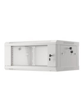 Komutacinė spinta 19'' pakabinama 6U 600x450x368mm (pilka, nesurinkta, IP20) ASP2-6406