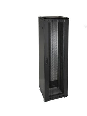Komutacinė spinta 19" 42U (pastatoma, nesurinkta, juoda, 600×800×2070 mm, IP20)