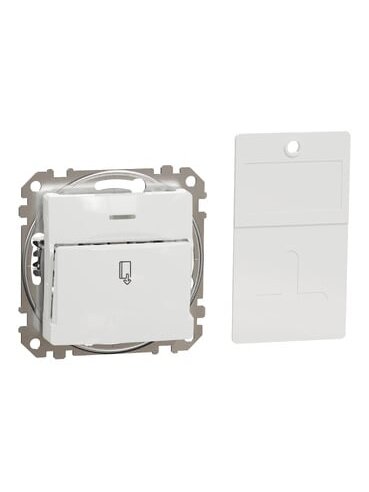 Kortelinis jungiklis Schneider Electric Sedna Design SDD111121 (baltas) Kortelinis jungiklis Schneider Electric Sedna Design SDD111121 (baltas)