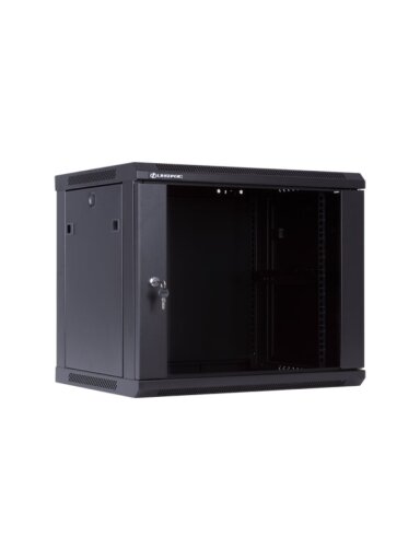 Komutacinė pakabinama spinta 19" 15U 600x600x769 (juoda, nesurinkta)