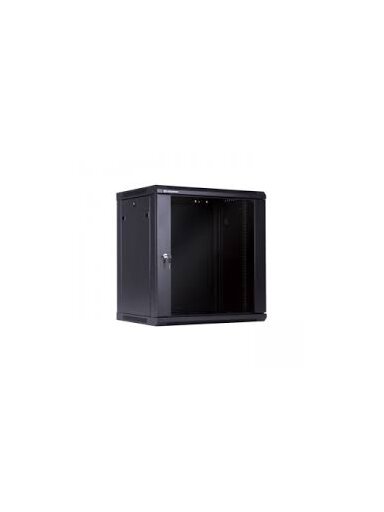 Komutacinė pakabinama spinta 19" 6U 600x450x368mm (juoda, nesurinkta)
