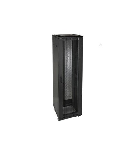 Komutacinė spinta 19" 42U (pastatoma, nesurinkta, juoda, 600×800×2070 mm, IP20)