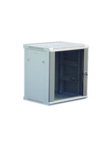 Komutacinė spinta 19'' pakabinama 12U 600x450x637 (nesurinkta)