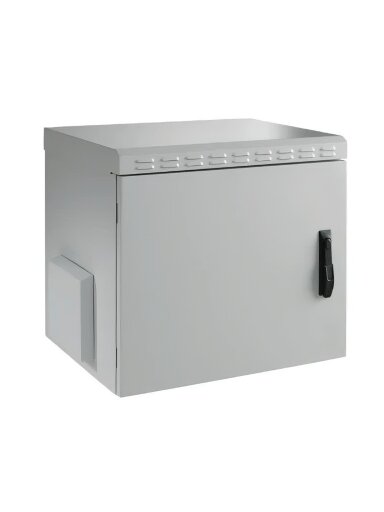 Komutacinė spinta 19'' pakabinama 12U 600x600x630 (pramoninė, be stiklo)