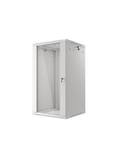 Komutacinė spinta 19'' pakabinama 22U 600x600x1079 (RAL7035, nesurinkta)