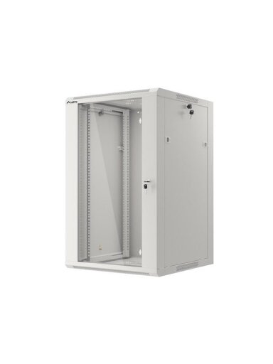 Komutacinė spinta 19'' pakabinama 22U 600x600x1082 (RAL7035) (nesurinkta)