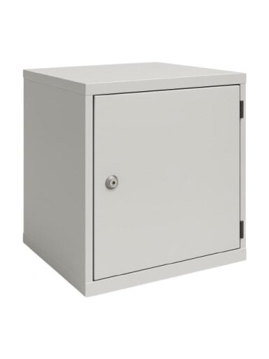 Komutacinė spinta 19'' pakabinama pramoninė 9U 600x600mm (IP56, pilka, iki 100kg)