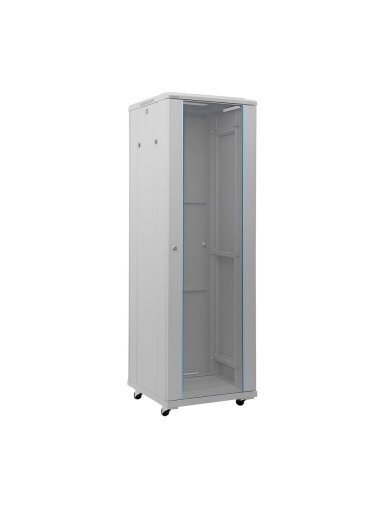 Komutacinė spinta 19'' pastatoma 22U 600x600x1095mm (pilka, nesurinkta, IP20) A2-6622