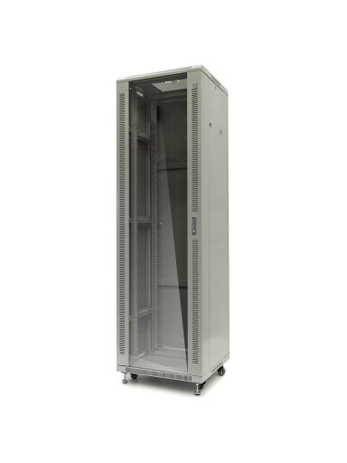 Komutacinė spinta 19'' pastatoma 32U 600x800x1585 (RAL7035, nesurinkta)