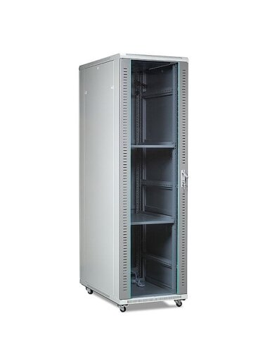 Komutacinė spinta 19'' pastatoma 42U 600x600x2055 (nesurinkta)