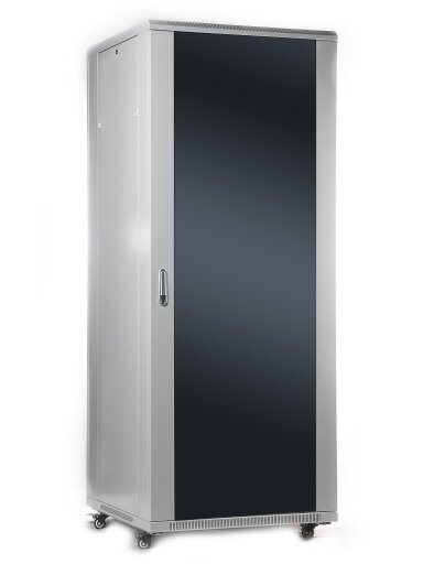 Komutacinė spinta 19" pastatoma 42U 600x800x1980 (nesurinkta)