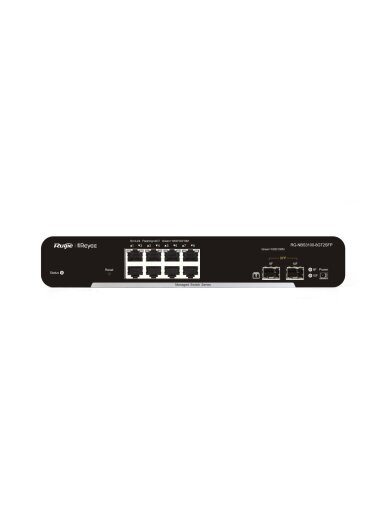Komutatorius 10 prievadų Ruijie Reyee RG-NBS3100-8GT2SFP (Valdomas)