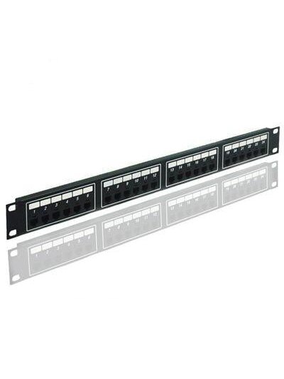 Komutacinė panelė 19'' UTP 24 prievadai Komutacinė panelė 19'' UTP 24 prievadai