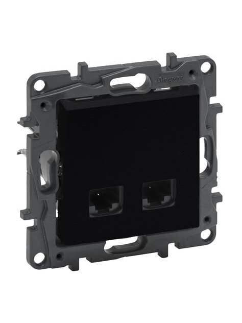 Kompiuterinis lizdas Niloe Step Legrand 863564 (juoda) Kompiuterinis lizdas Niloe Step Legrand 863564 (juoda)