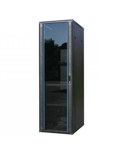 Komutacinė spinta 19'' pastatoma 42U 600x1000x2055 (nesurinkta, juoda)